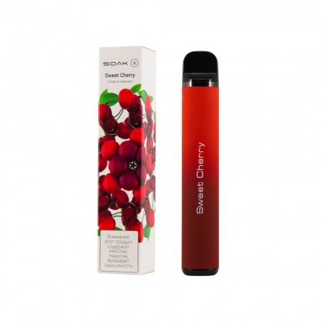SOAK X 2200тяг (Сладкая черешня, 2200 тяг)