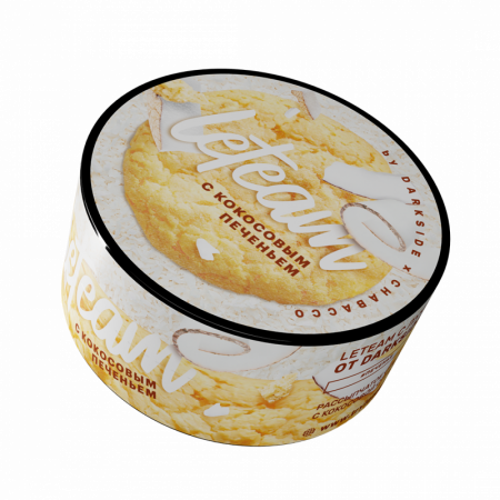 Leteam 25г (Chabacco&Darkside) (С кокосовым печеньем)