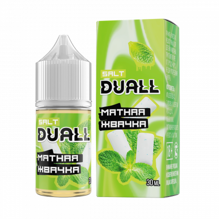 Жидкость Duall salt 30ml HARD 50mg (Мятная Жвачка, Hard)