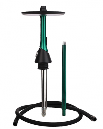 Шахта Koress K2 (Seagreen, 45 см, 14 мм, Шахта, Шланг, Мундштук, Нержавеющая сталь, Да)