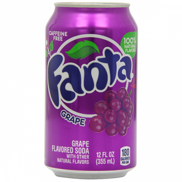 Напиток Fanta 355мл Ж/Б (Grape (Виноград))