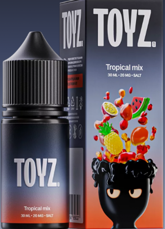 Жидкость Toyz 30ml 20mg (Tropical mix (Тропический микс), Light)