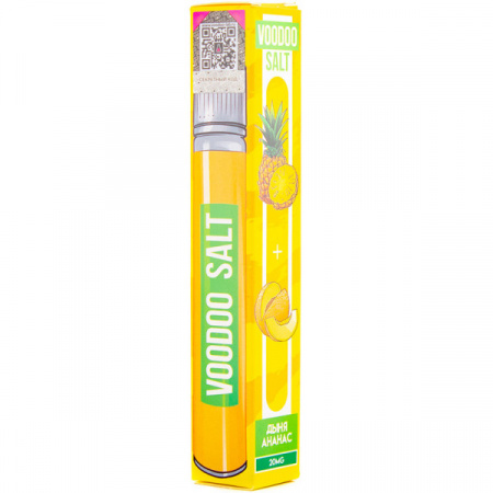 Жидкость VOODOO SALT 30ml 20mg (Melon Pineapple (Дыня Ананас), Light)