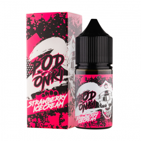 Жидкость Podonki Анархия V2 30ml 20mg (Strawberry Ice cream (Клубничное мороженное), Hard)