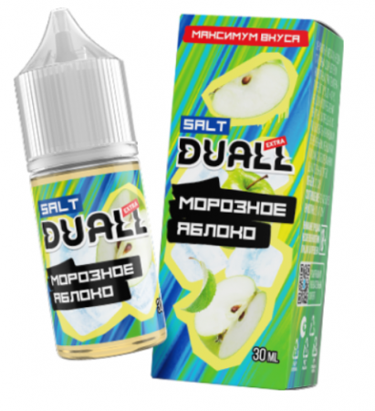 Жидкость Duall Extra salt 30ml LIGHT 20mg (Морозное яблоко, Light)