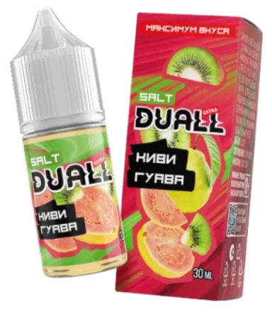 Жидкость Duall Extra salt 30ml LIGHT 20mg (Киви гуава, Light)