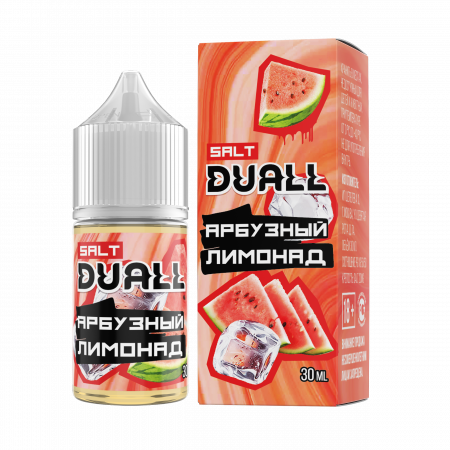 Жидкость Duall salt 30ml HARD 50mg (Арбузный Лимонад, Hard)
