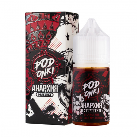 Жидкость Podonki Анархия 30ml 20mg Ultra (Я счастлив по-своему, поверь (Кисло-сладкая клюквенная сода), Hard)