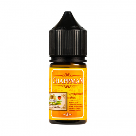 Жидкость Chappman salt 30ml 2 ultra (Цитрусовый табак, Hard)