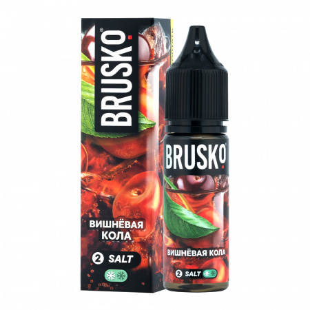 Жидкость Brusko Chubby salt 35ml 20mg (№2) (Вишневая кола, Light)