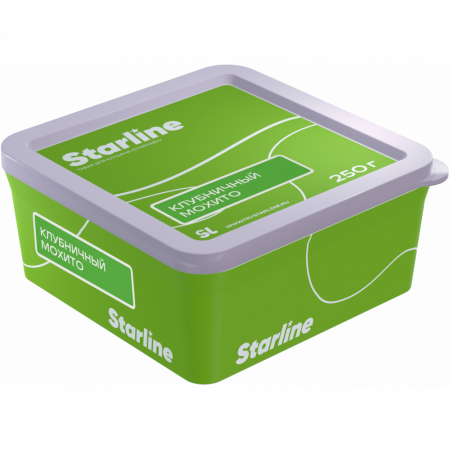 Daily Hookah (Starline) 250г (Клубничный мохито, Лёгкий)