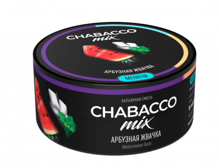 Chabacco Mix 25г (Medium, Арбузная Жвачка)